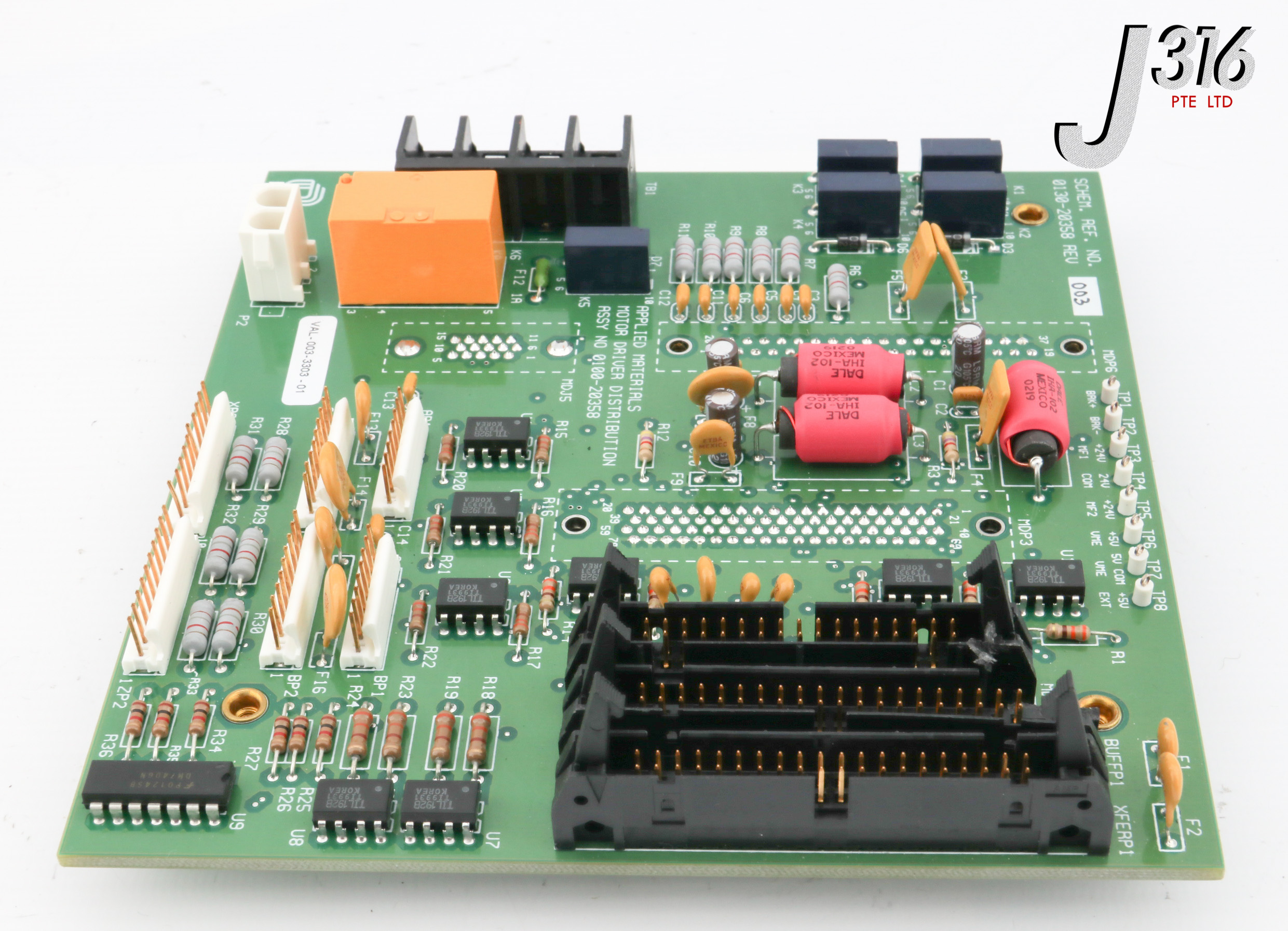 27770 APPLIED MATERIALS PCB ASSY, MOTOR DRIVER DIST. 0100-20358 | eBay